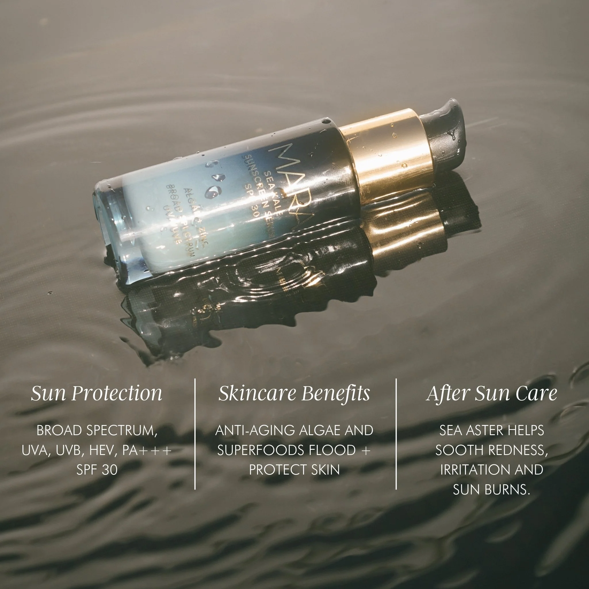 Algae + Zinc Sea Kale Sunscreen Serum - Image 4
