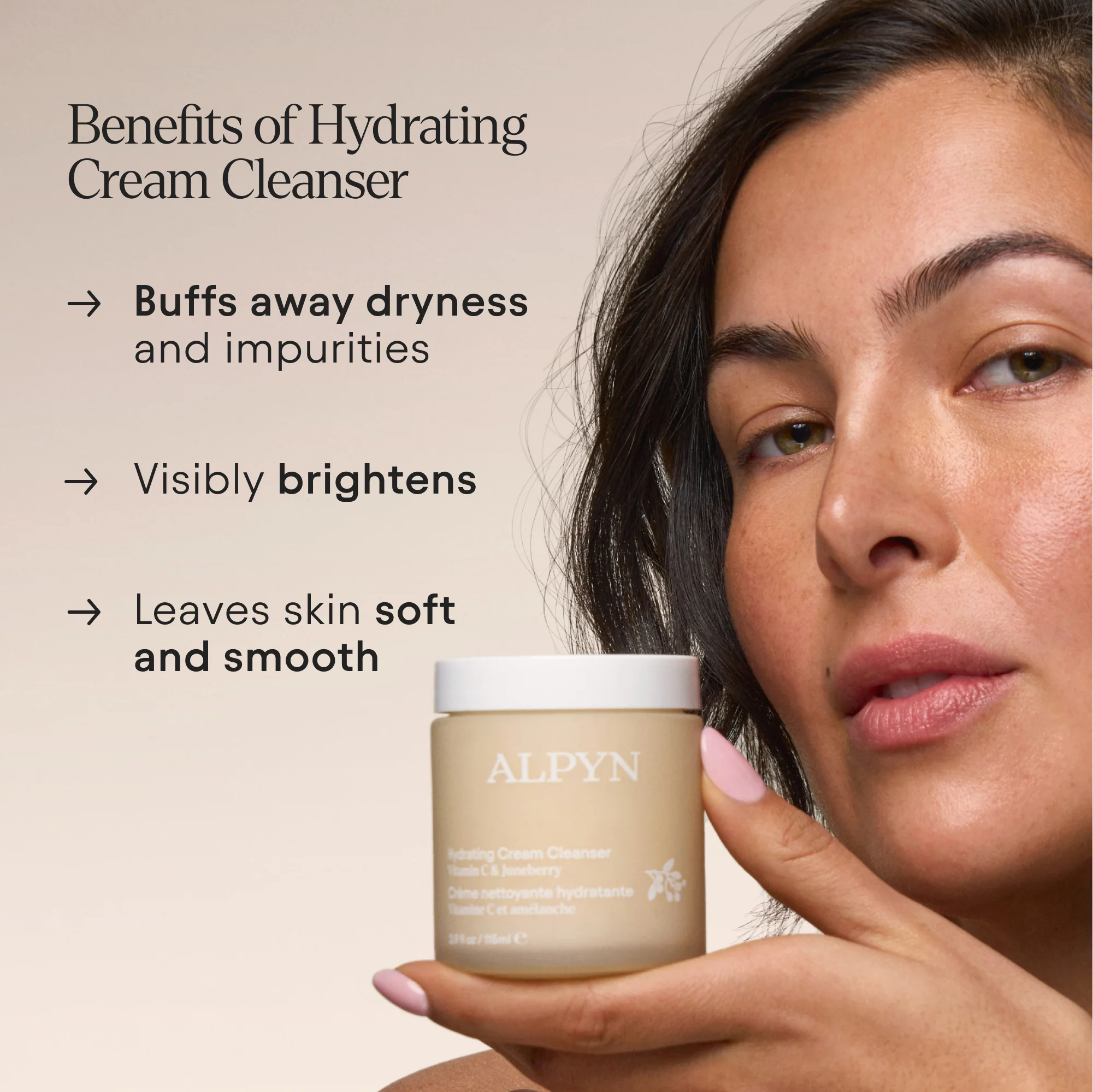 Hydrating Cold Cream Cleanser with Juneberry & Vitamin C - Image 2