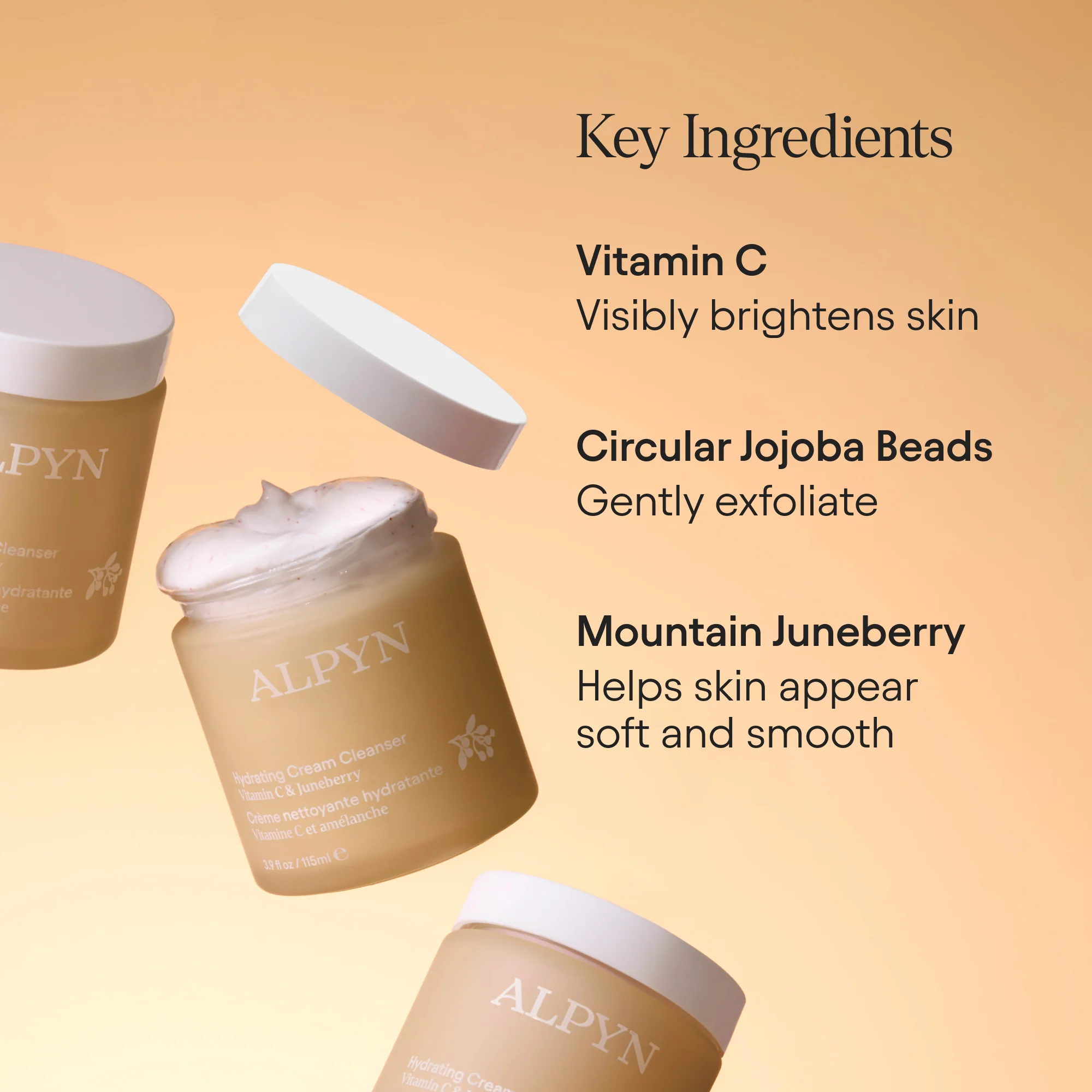 Hydrating Cold Cream Cleanser with Juneberry & Vitamin C - Image 6
