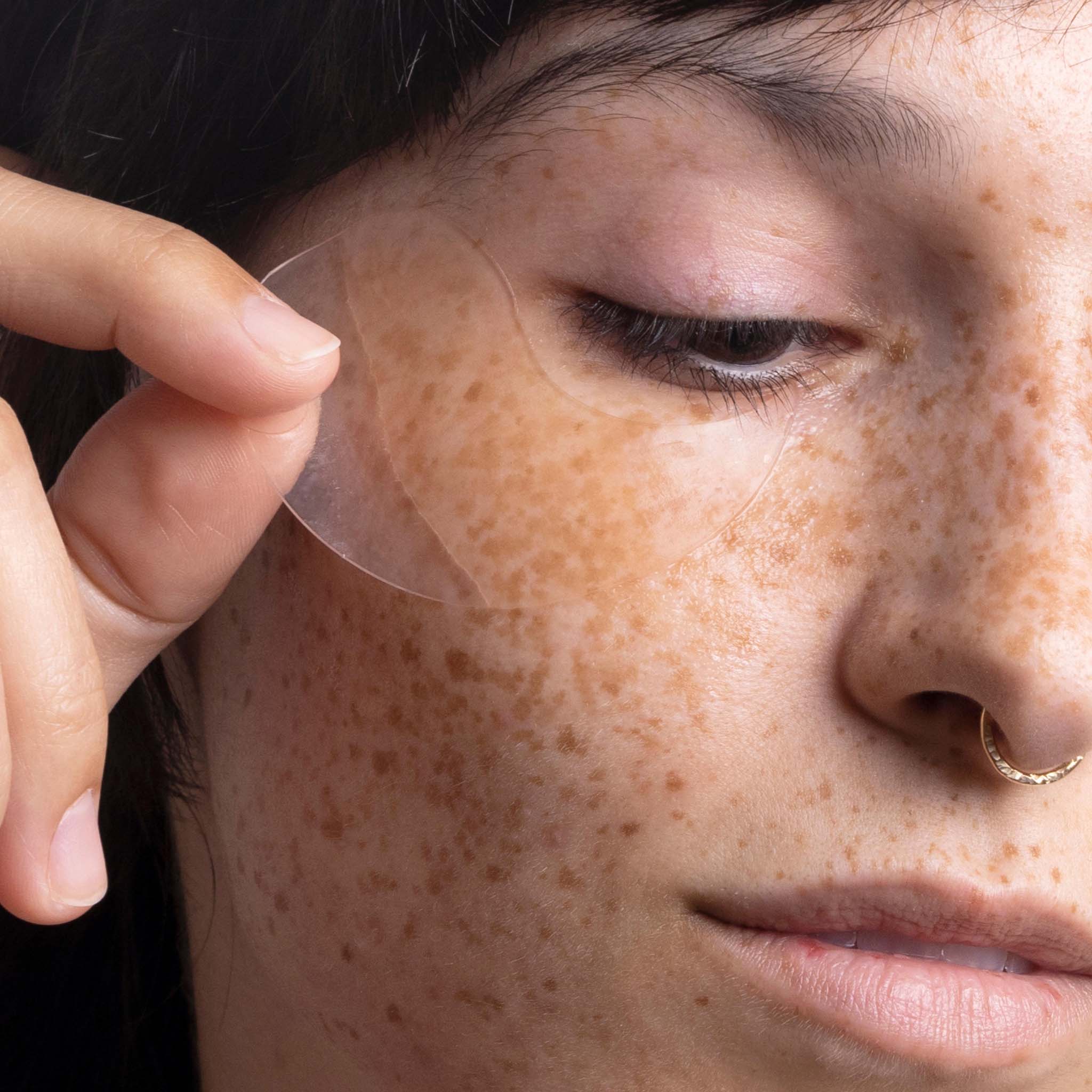 Brighter Days Red Algae + Avocado Biodegradable Eye Mask - Single - Image 2