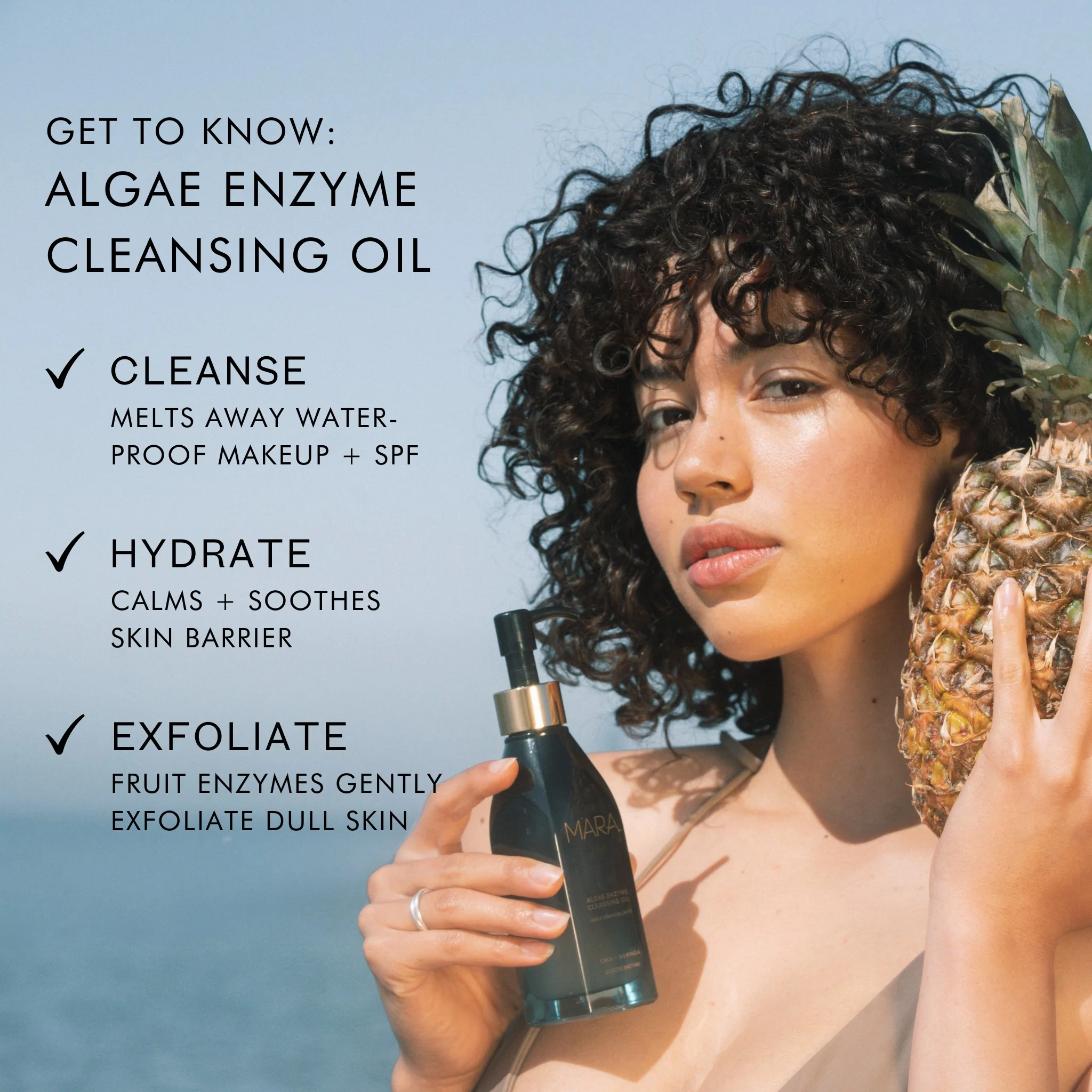 Chia + Moringa® Algae Enzyme Cleansing Oil - Image 2