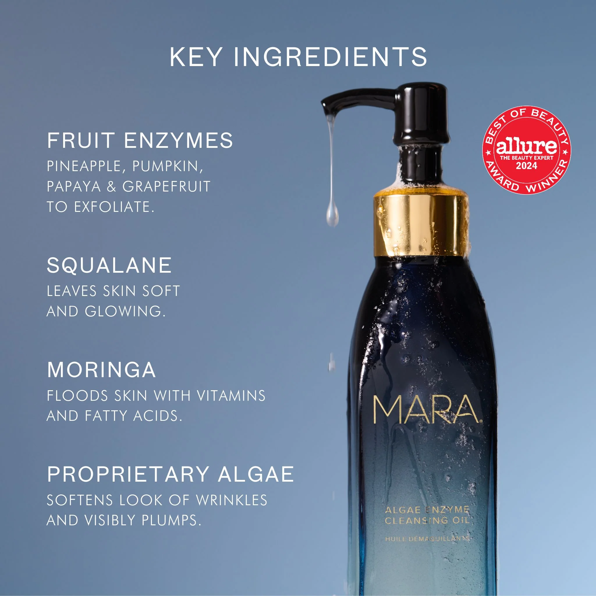 Chia + Moringa® Algae Enzyme Cleansing Oil - Image 5