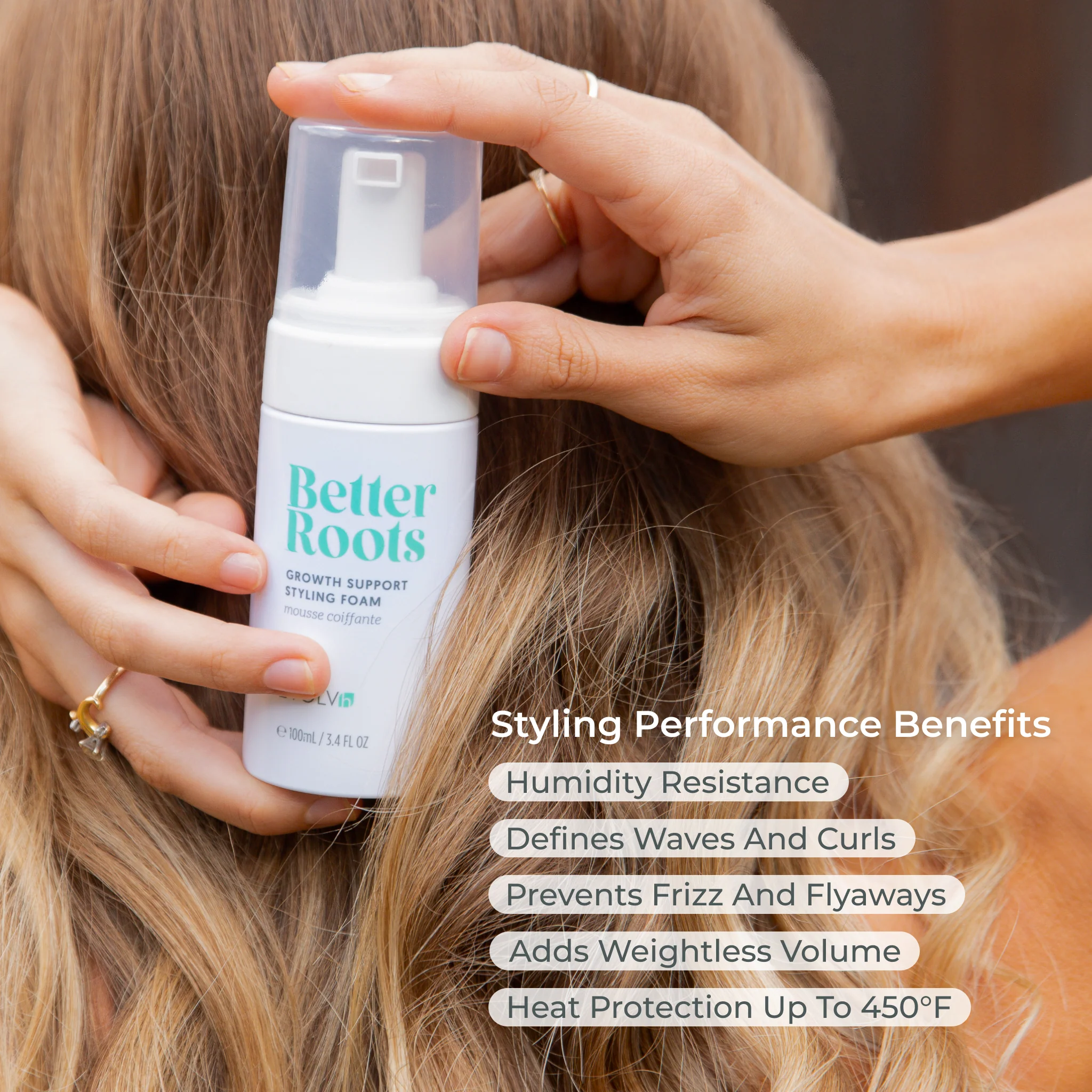 Better Roots Growth Support Styling Foam - Image 3