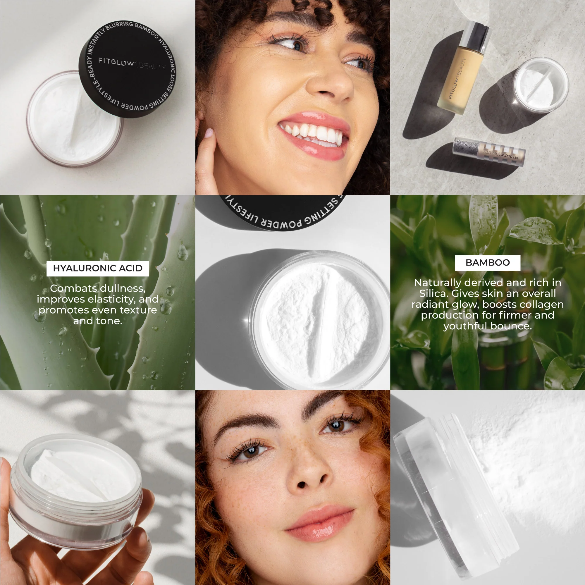 Bamboo Hyaluronic Loose Setting Powder - Image 3