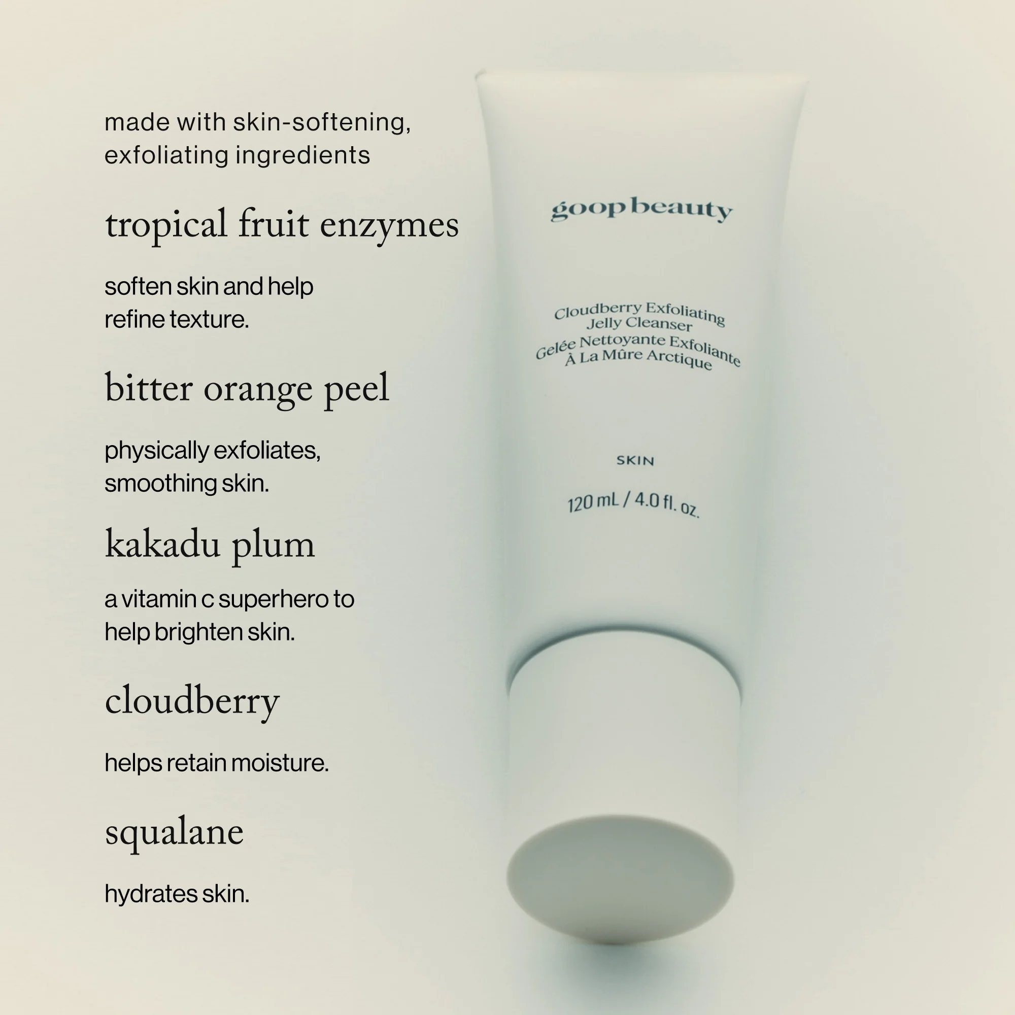 GOOPGLOW Cloudberry Exfoliating Jelly Cleanser - Image 4