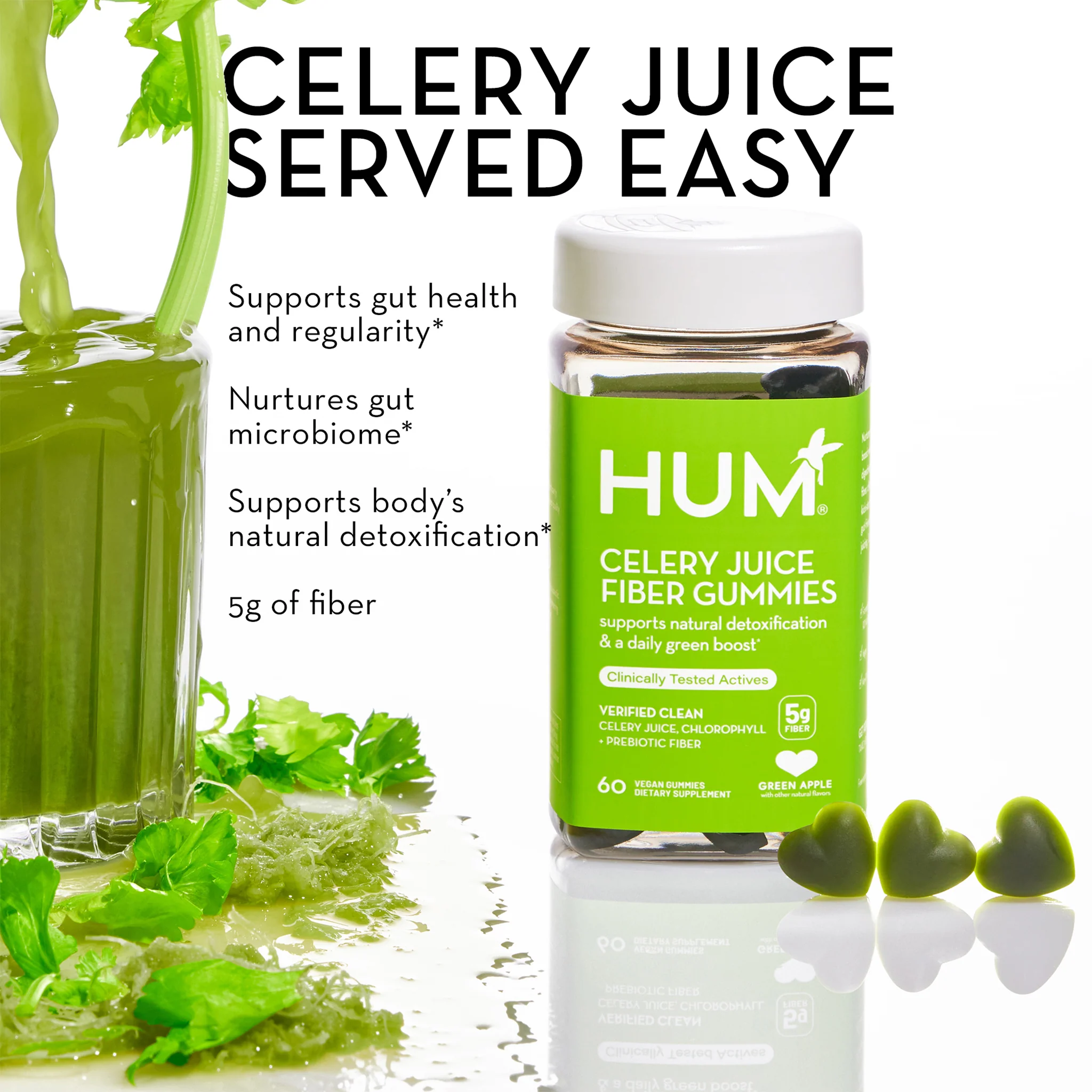 Celery Juice Fiber Gummies - Image 5