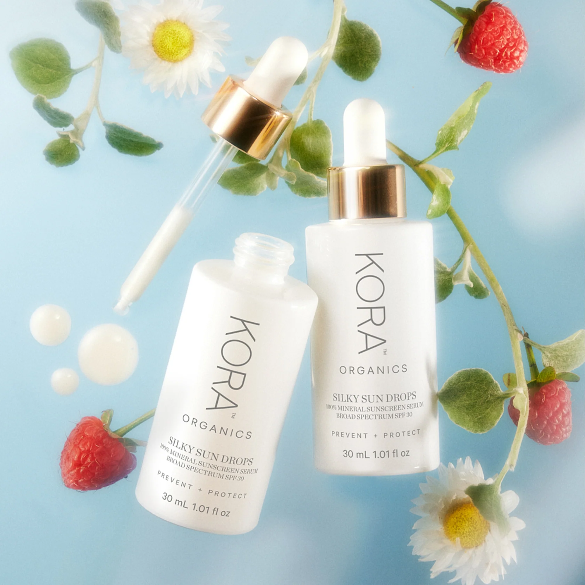 Silky Sun Drops 100% Mineral Sunscreen Serum Spf 30 - Image 2