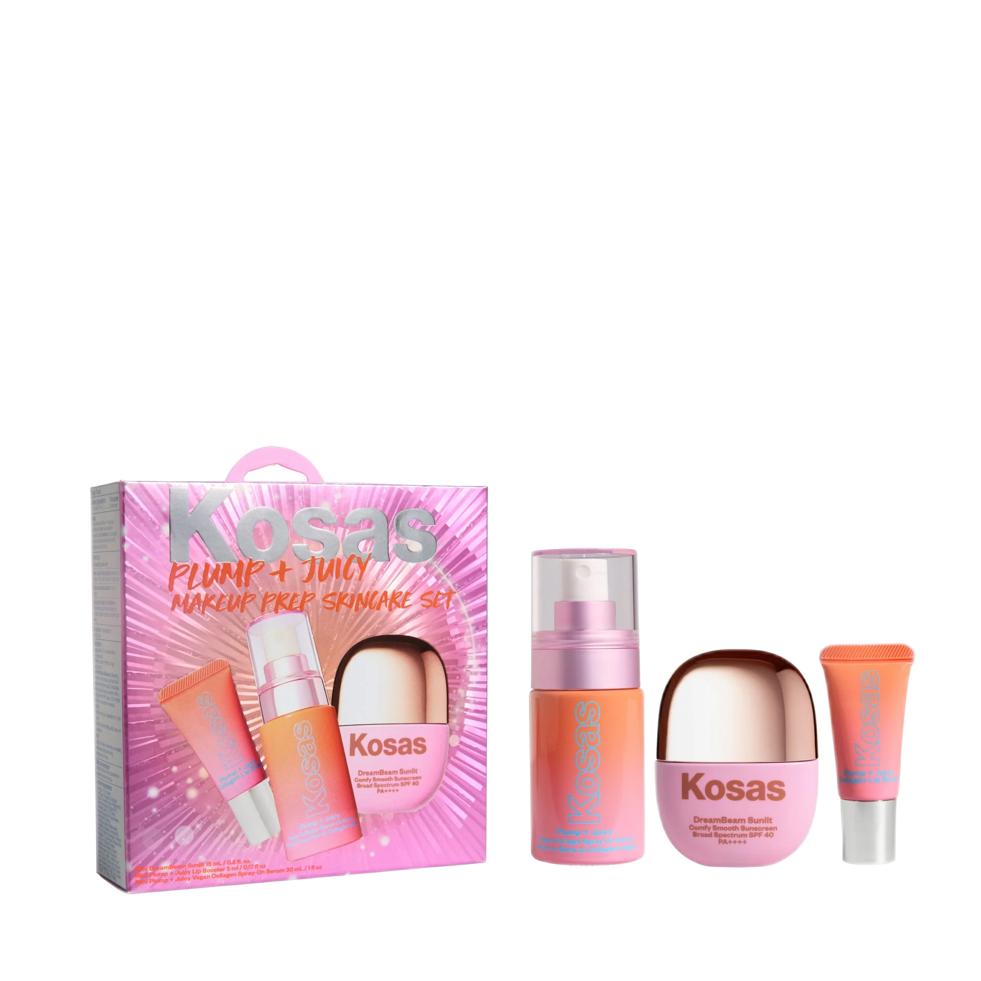 Plump + Juicy Makeup Prep Skincare Set