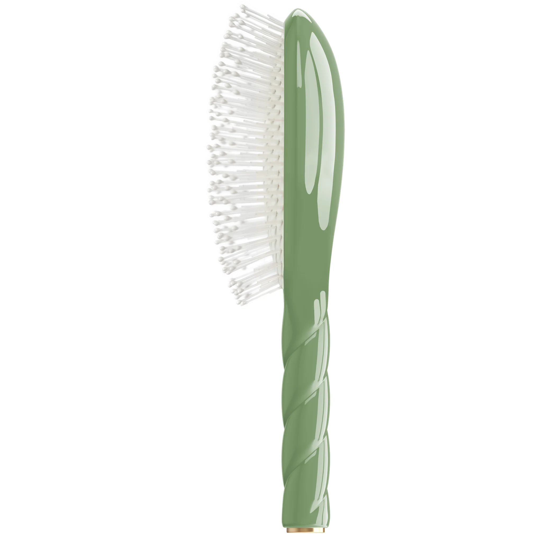 N.04 The Miracle Detangling Scalp Brush - Almond Green - Image 3