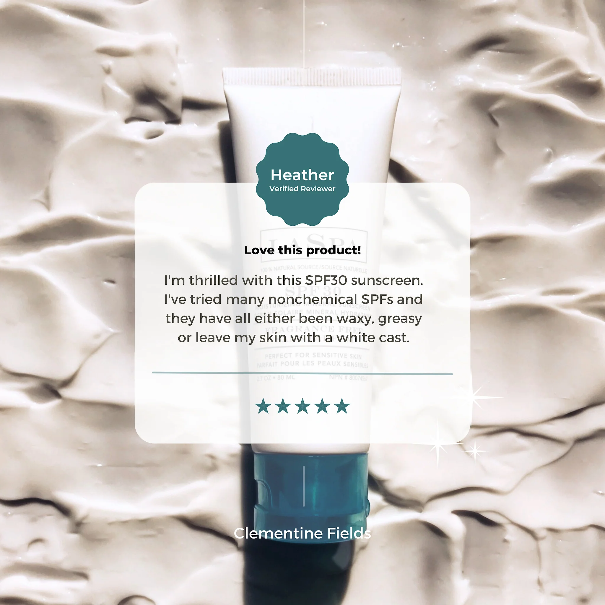 Moisturizing Mineral Sunscreen SPF 30 - Image 3