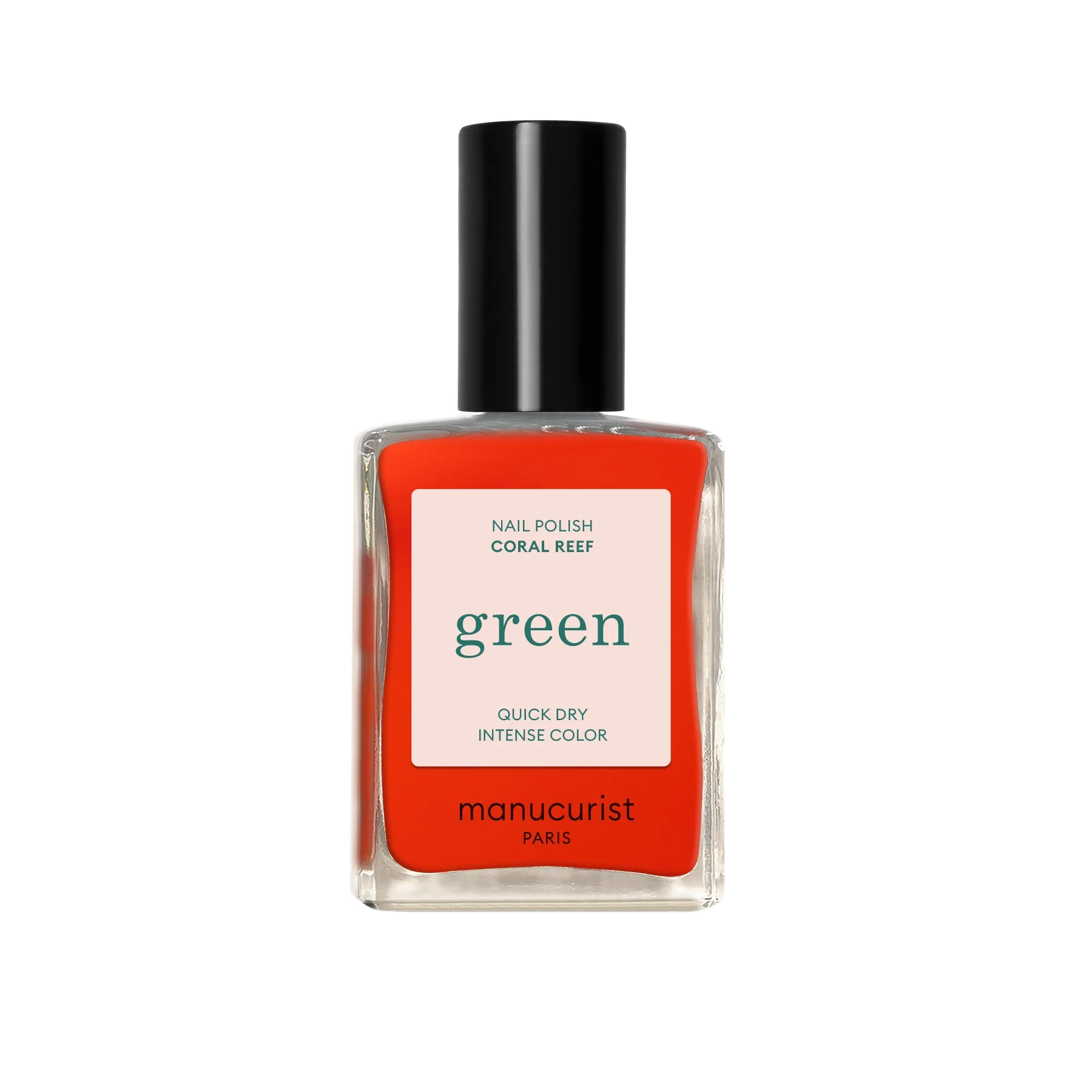 Green Nail Polish - Coral Reef