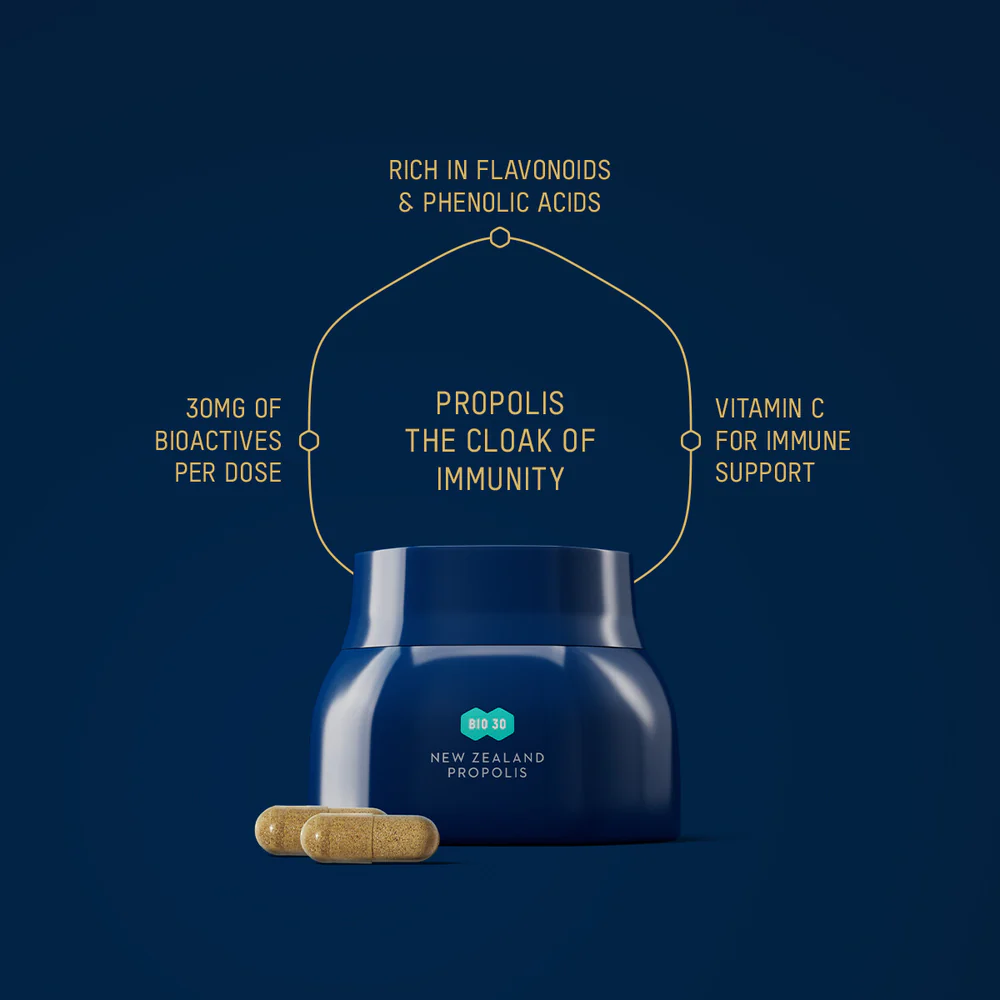 Propolis Bio 30 Vegetarian Capsules - Image 3
