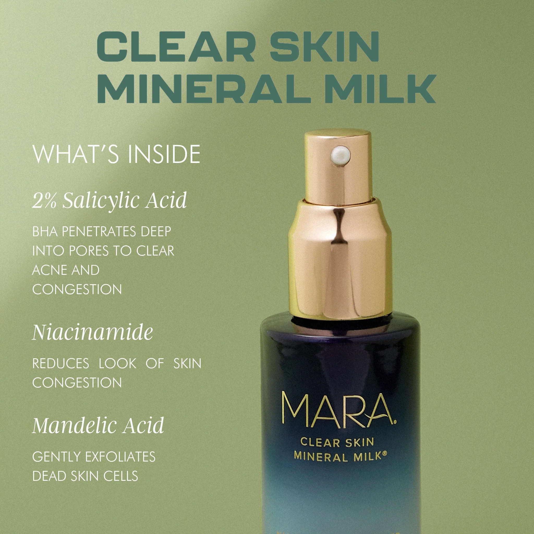 Niacinamide + Copper Clear Skin Mineral Milk - Image 6