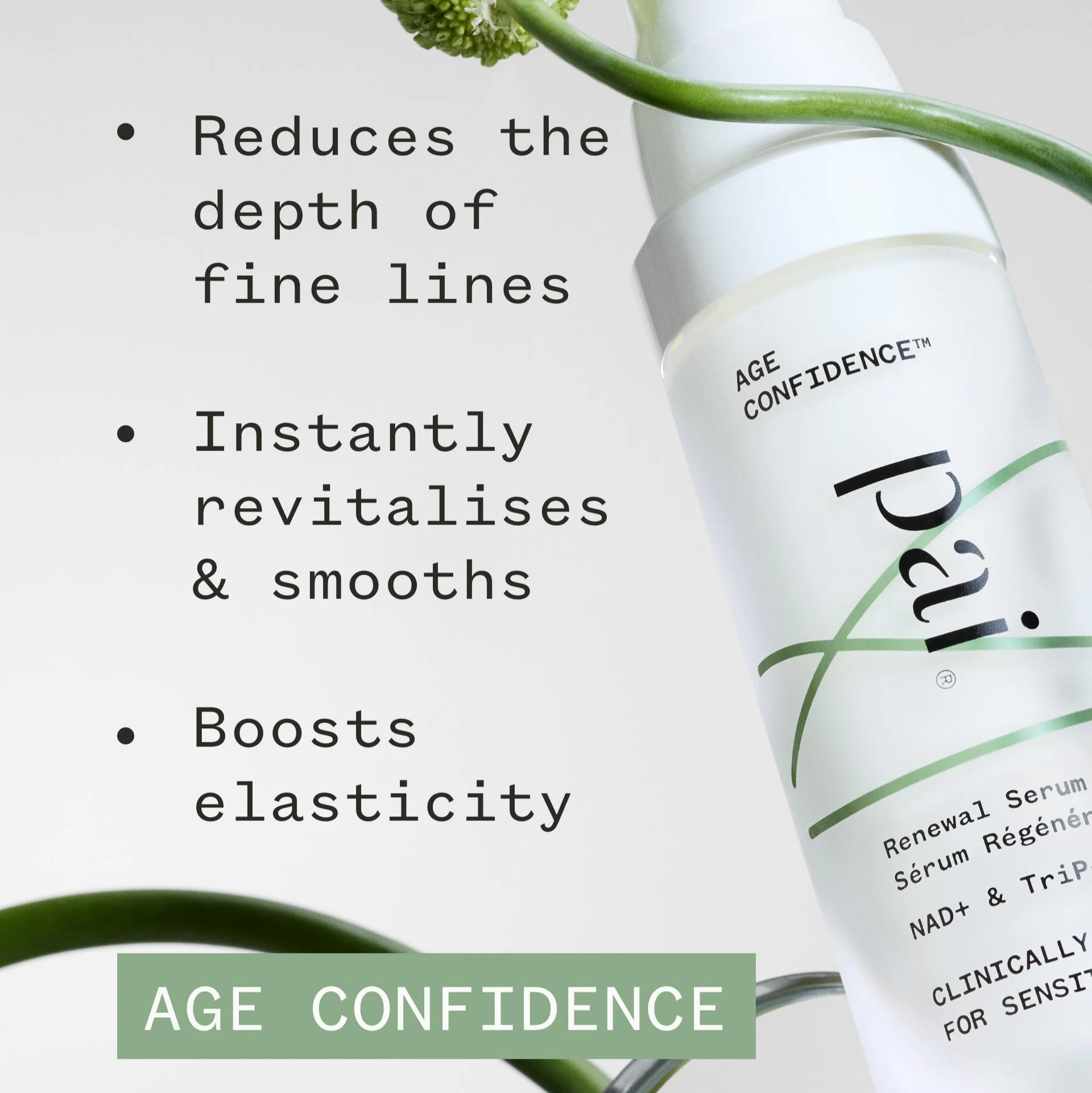 Age Confidence Nad & Tri Peptide Renewal Serum - Image 4