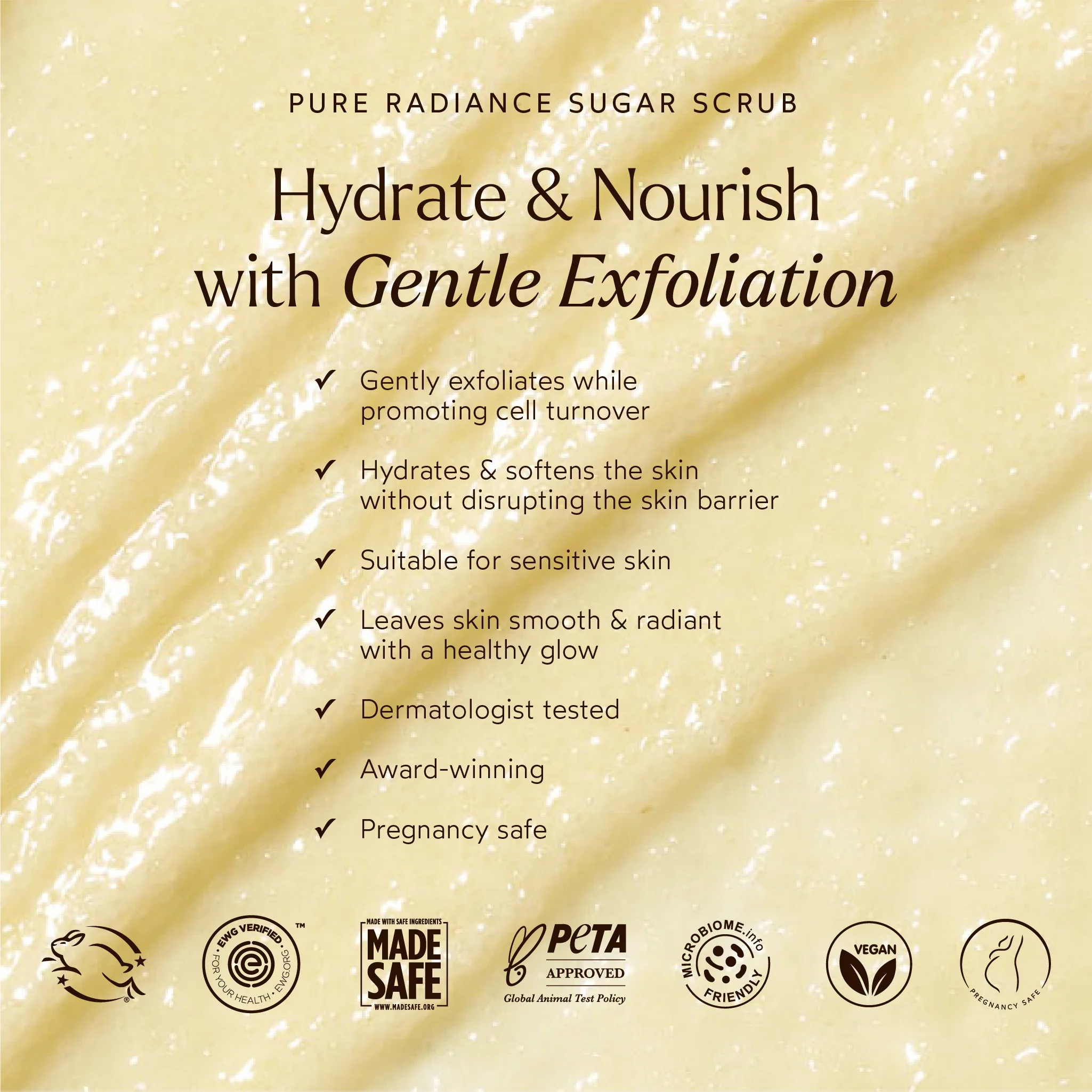 Pure Radiance Sugar Scrub - Image 4