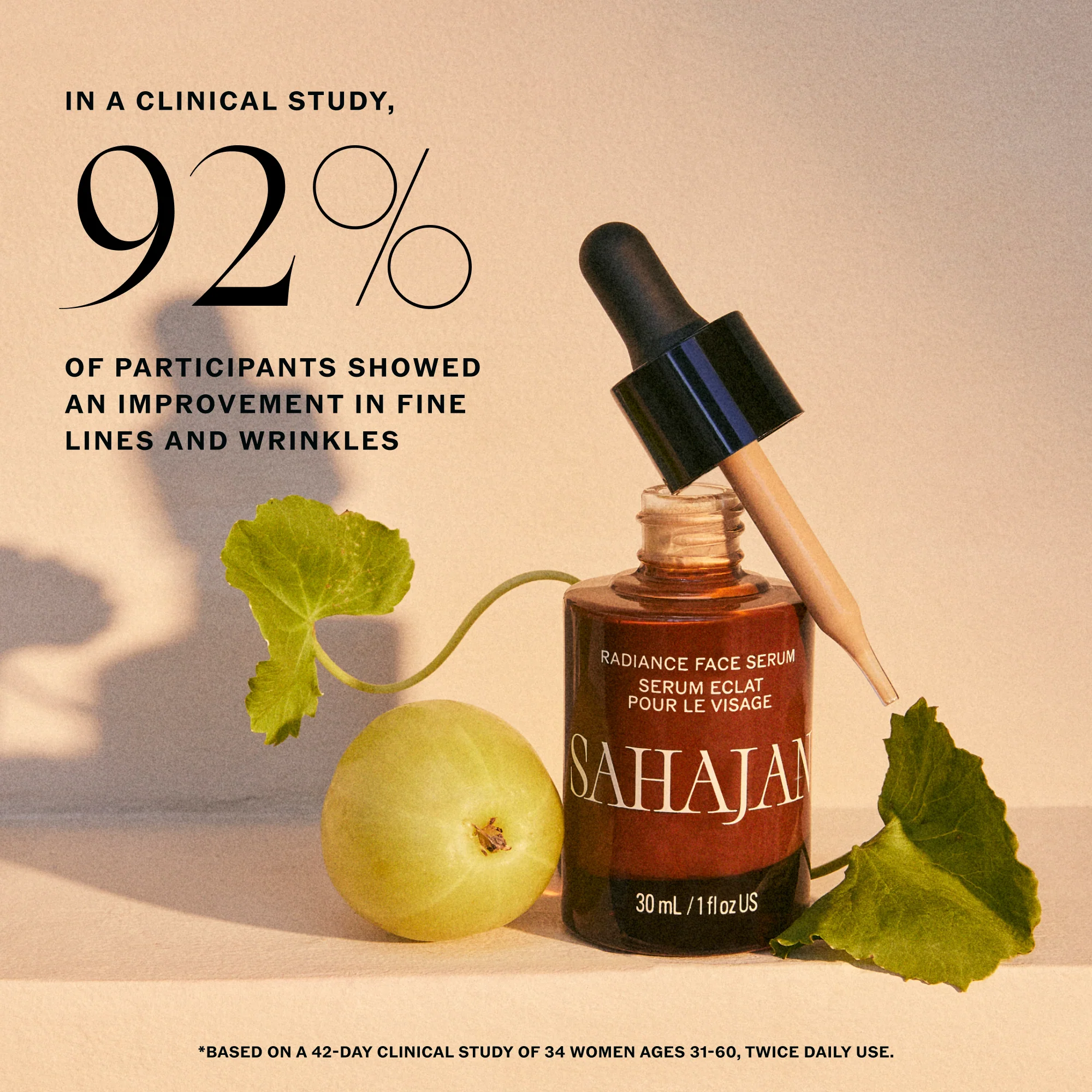 Radiance Vitamin C Face Serum with Centella + Hyaluronic Acid - Image 4