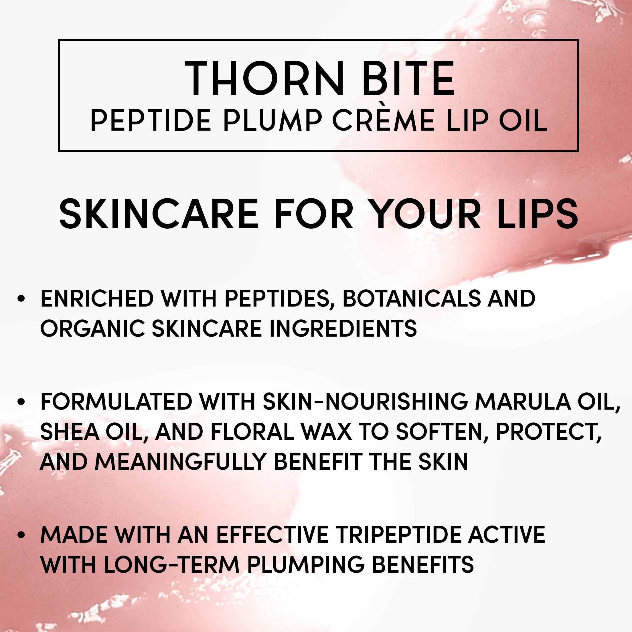 Thorn Bite Peptide Plump Creme Lip Oil - Image 5