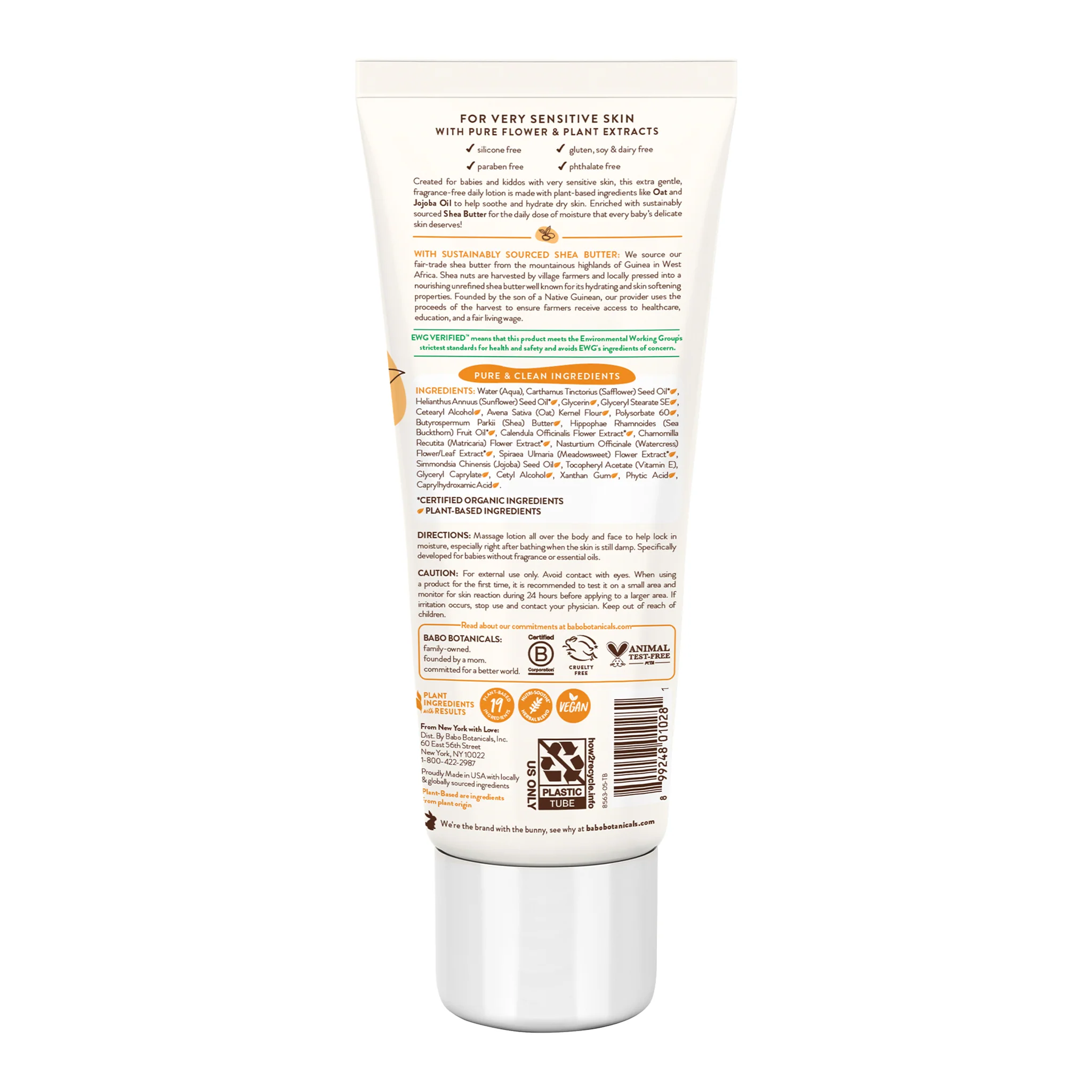 Sensitive Baby Fragrance Free Daily Hydra Lotion - Image 3