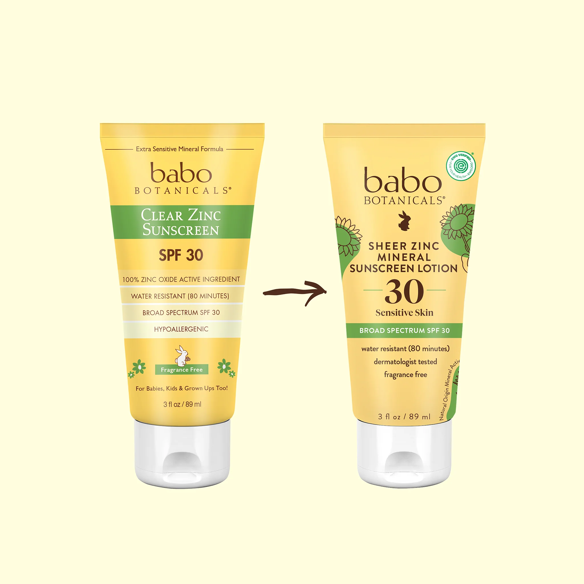 SPF 30 Clear Zinc, Fragrance Free Sunscreen Lotion - Image 3