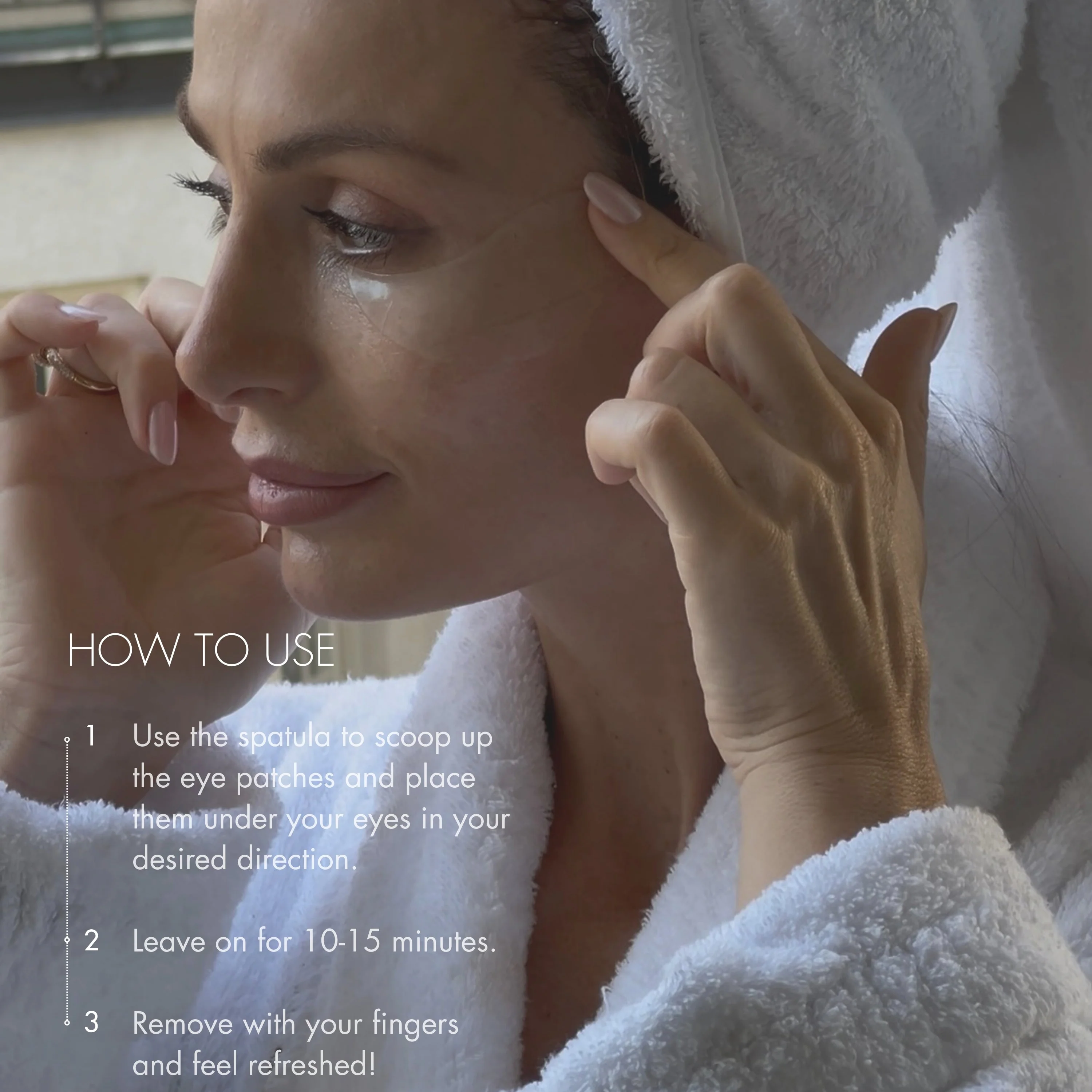 Peptide & Ice - Lift & Firm Hydra Gel Eye Patches - Image 3
