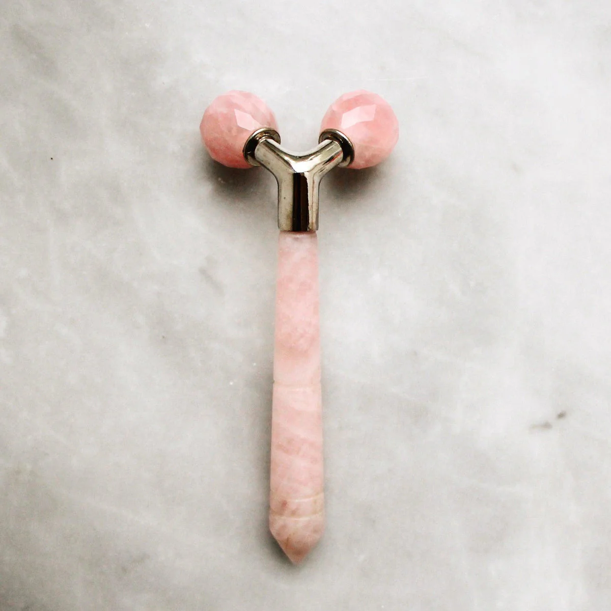 The Rose Quartz Tension Melting Massager for Face & Neck - Image 3