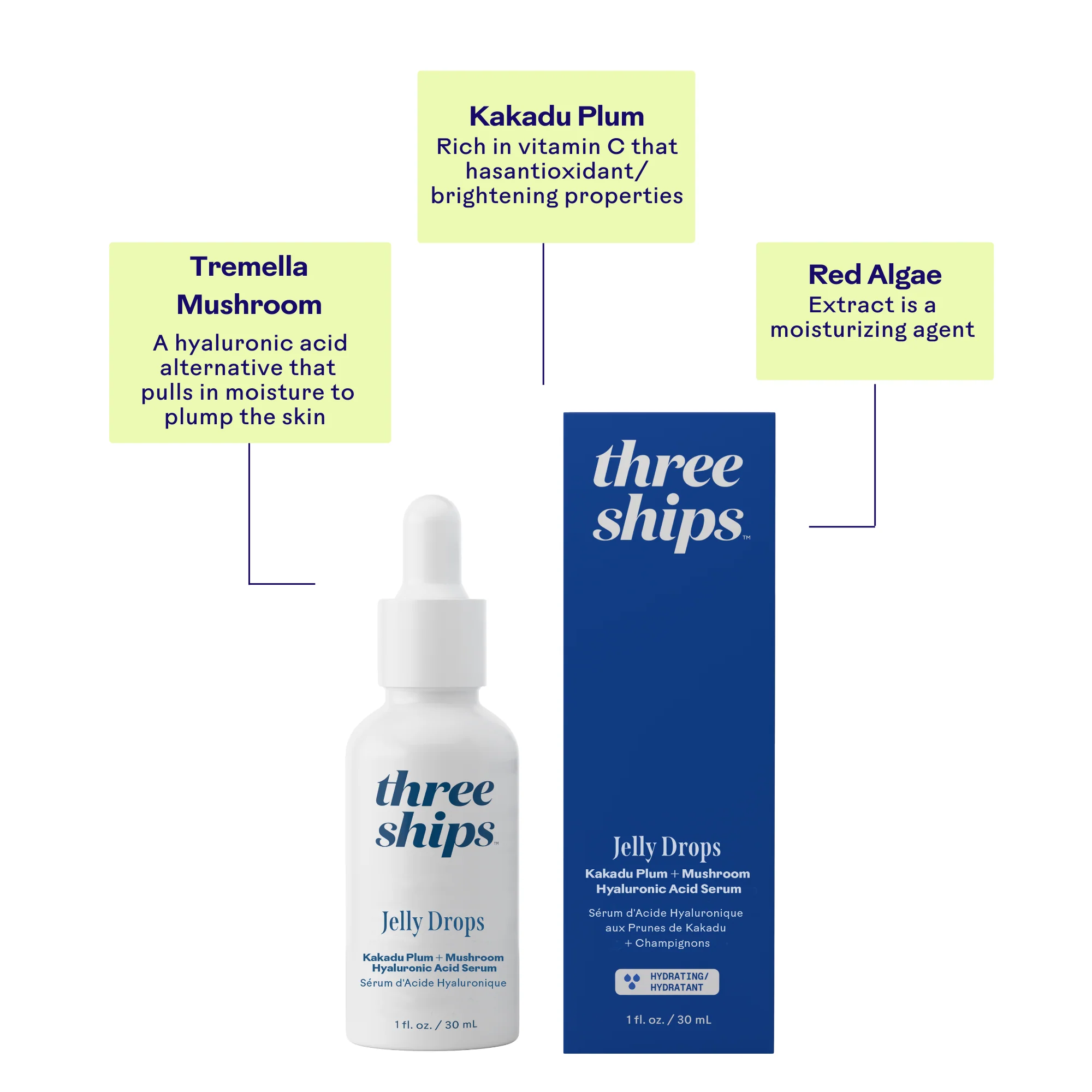 Jelly Drops Mushroom Hyaluronic Acid + Vitamin C Serum - Image 7