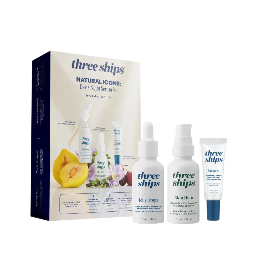 Natural Icons: Day + Night Serum Set