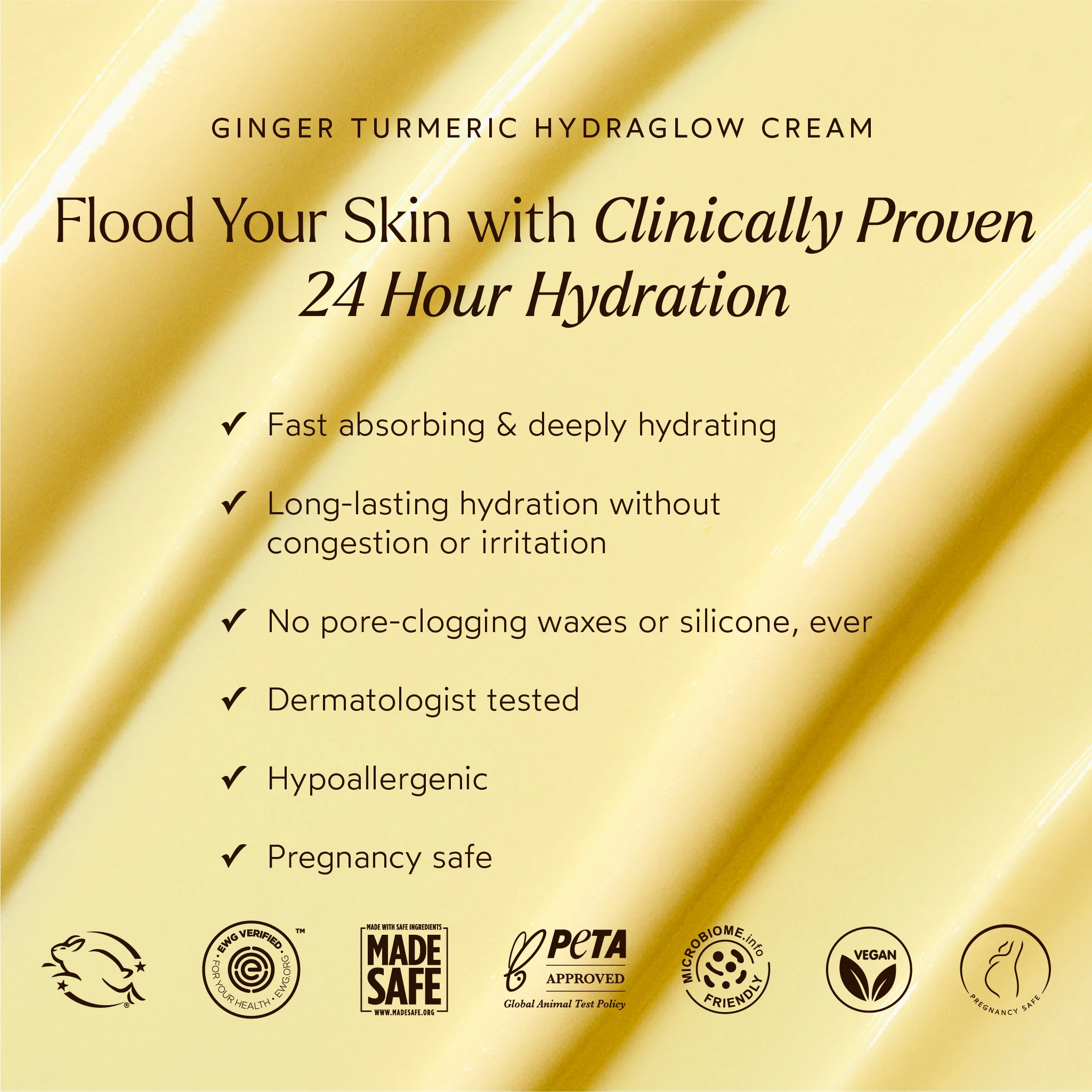 Ginger Turmeric Hydraglow Cream - Image 4