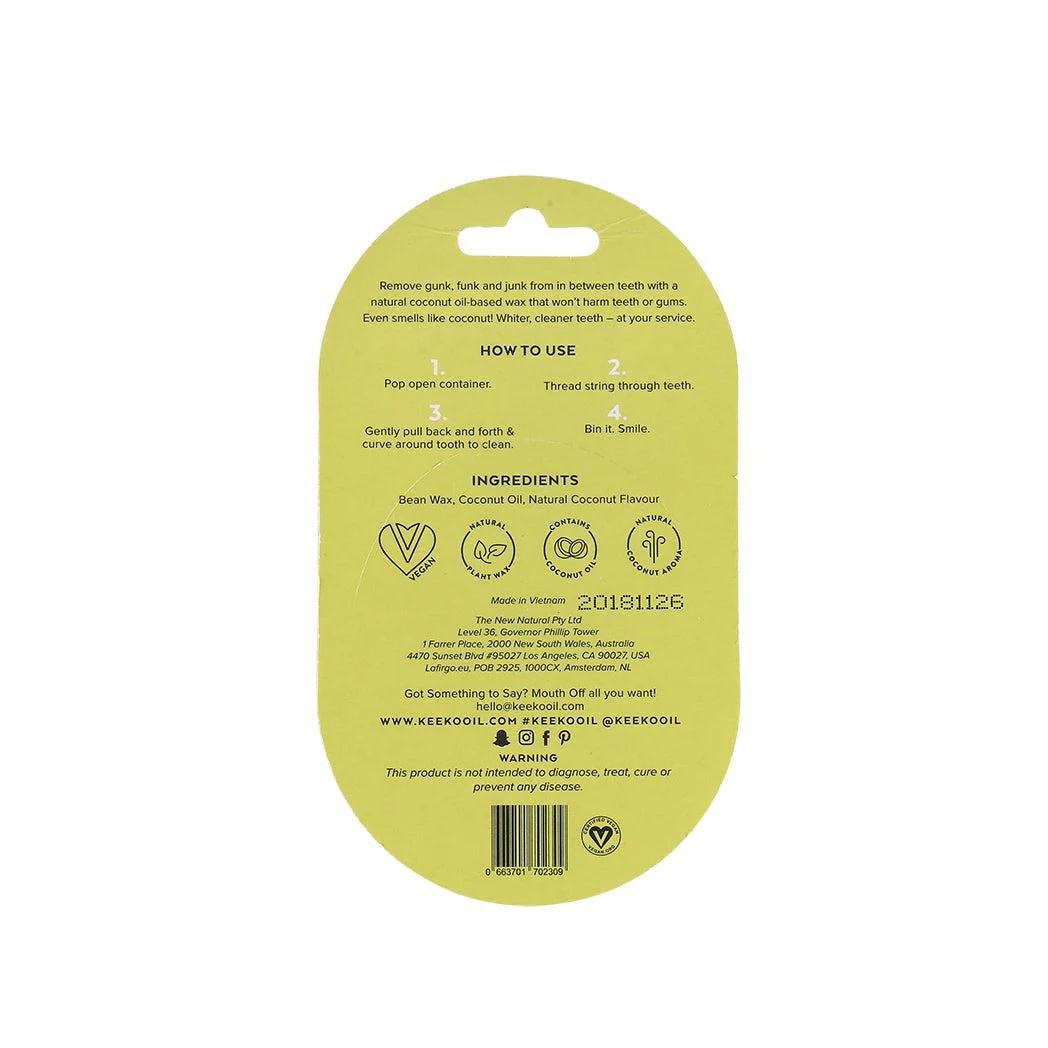 Vegan Coconut Tooth Floss - Image 2