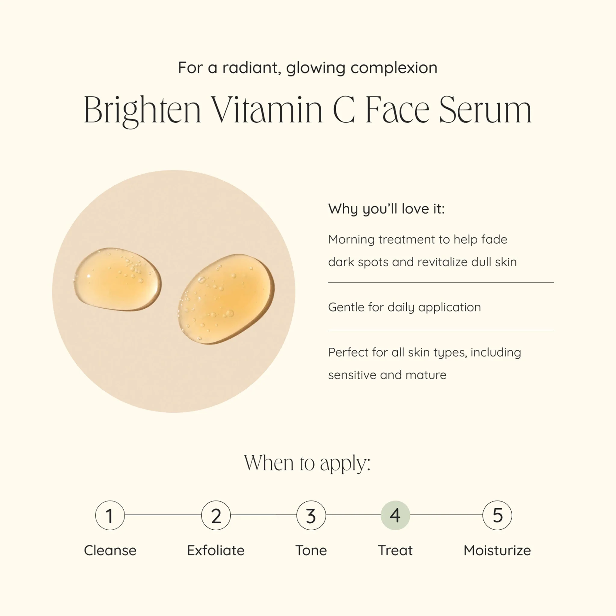 Brighten Vitamin C Face Serum - Image 3