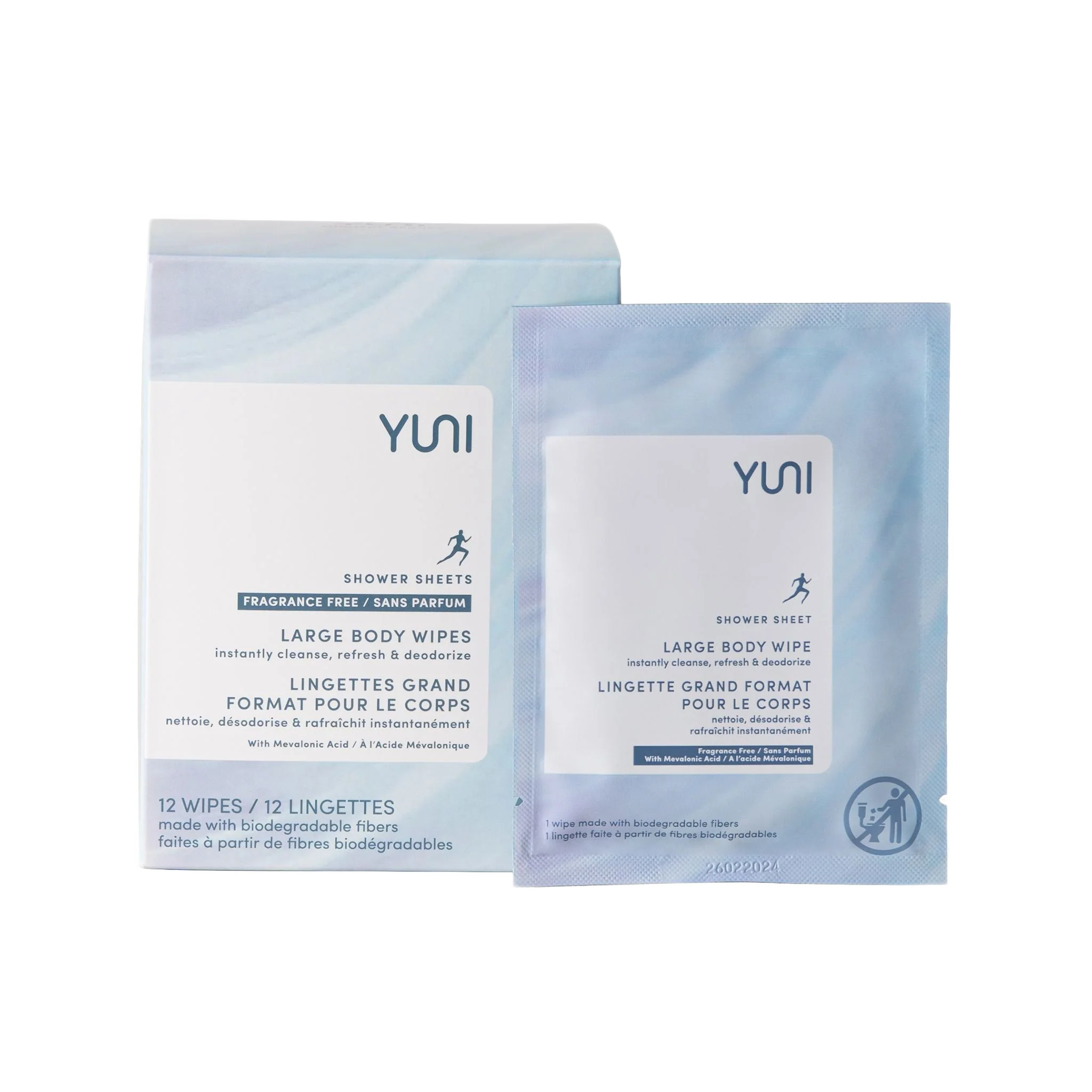 Shower Sheets - Unscented